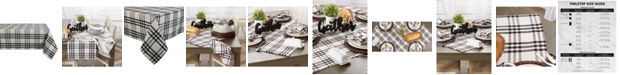 Design Imports Homestead Plaid Tablecloth, 60" x 104"